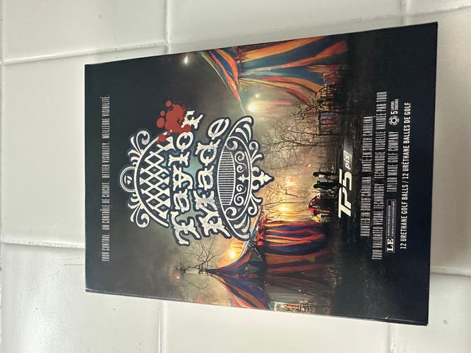 TaylorMade TP5 Nightmare Circus Balls 12 Pack (1 Dozen) (New)