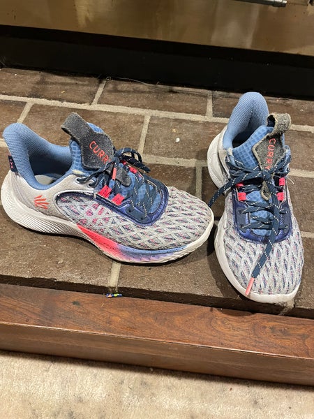 Men's Size M 7.0 (W 8.0) Under Armour Curry 8 Shoes (Used)