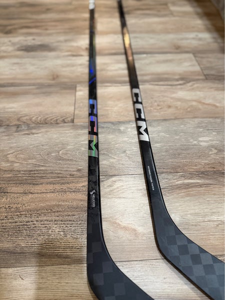 Junior CCM Ribcor Trigger 9 Pro AND Trigger 8 Right Handed Hockey Stick P28 50 Flex (Used)