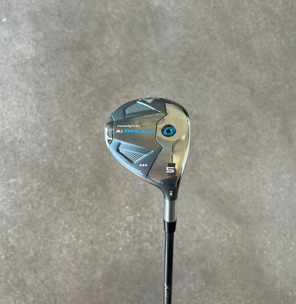 Like New Callaway Paradym Ai Smoke Triple Diamond Right Hand Stiff Flex 5 Wood