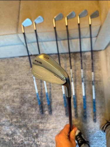 Ping Blue Print Forged Irons (PW-4i)
Tour AD 65-2 Shafts (Senior Flex)