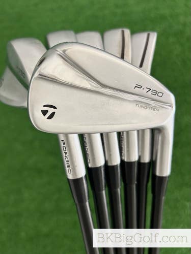 Taylormade P790 21 Forged Iron Set 5-P / KBS PGI 90 Stiff Graphite