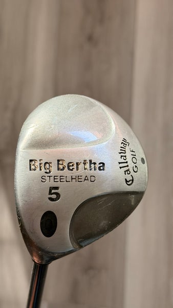Callaway Big Bertha Steelhead 5 Wood Golf Club LEFT 44.5” Firm RCH99