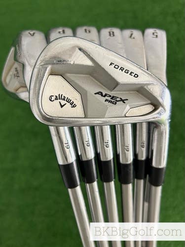 Callaway Apex Pro 19 Forged Iron Set 5-A / Project X Catalyst 100 6.0 Stiff
