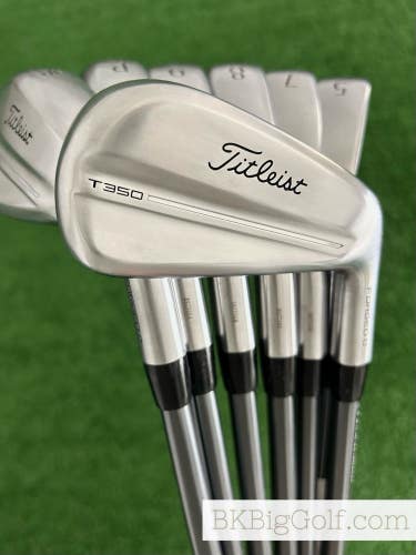 Titleist T350 25 Forged Iron Set 5-48 / MMT 65 R2 Regular Graphite