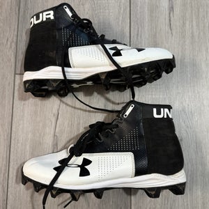 Men's Size M 7.5 (W 8.5) Under Armour Renagade Mid Top Molded Cleats (Used)
