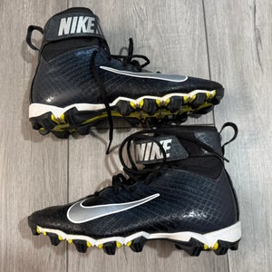Men's Size M 8.5 (W 9.5) Nike Vapor strike High Top Molded Cleats (Used)
