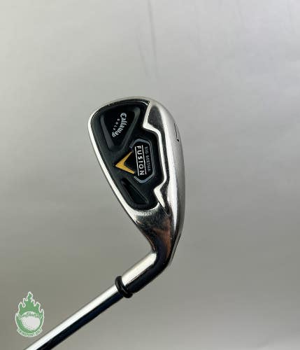 Used Right Handed Callaway Big Bertha Fusion 7 Iron Uniflex Steel Golf Club