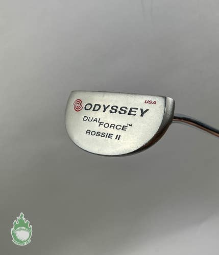 Used Right Handed Odyssey Dual Force Rossie II 35" Putter Steel Golf Club