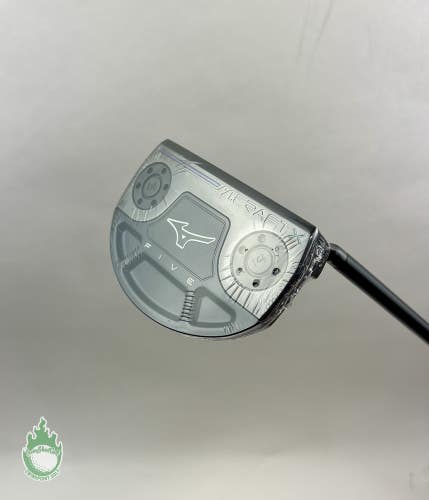 NEW RH Mizuno M Craft X Five Black Ion Forged 35" Putter Steel Golf Club