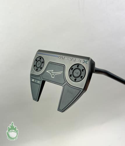 Right Handed Mizuno M Craft X Six Black Ion Forged 35" Putter Steel Golf Club