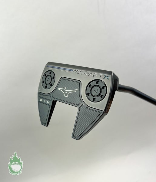 Right Handed Mizuno M Craft X Six Black Ion Forged 35" Putter Steel Golf Club