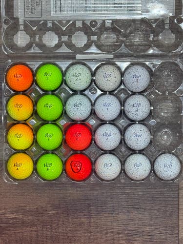 21 Vice Golf Balls - Pro and Pro Plus Models, Colored and Drip Design