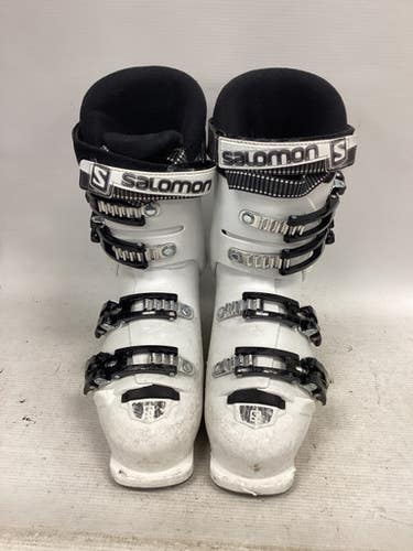 Used Salomon XMAX 60T Womens DH Ski Boot White 245 MP - M06.5 - W07.5 11851-S000040127