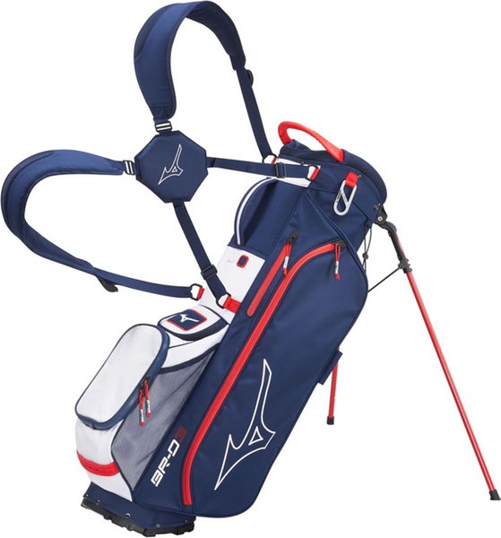 NEW Mizuno BR-D3 Navy/Red Golf Stand/Carry Bag