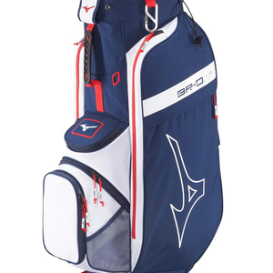 NEW Mizuno BR-D3 Navy/Red Golf Cart Bag