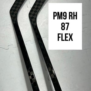 Senior(2x)Right PM9 87 Flex ProBlackStock™ Unbranded Blackouts Pro Stock Nexus Hockey Sticks
