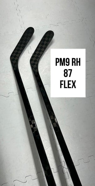 Senior(2x)Right PM9 87 Flex ProBlackStock™ Unbranded Blackouts Pro Stock Nexus Hockey Sticks