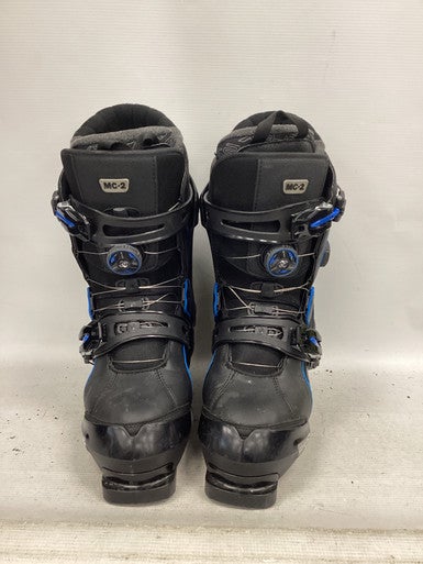 Used APEX MC.2 Mens DH Ski Boot Black 270 MP - M09 - W10 11851-S000040107