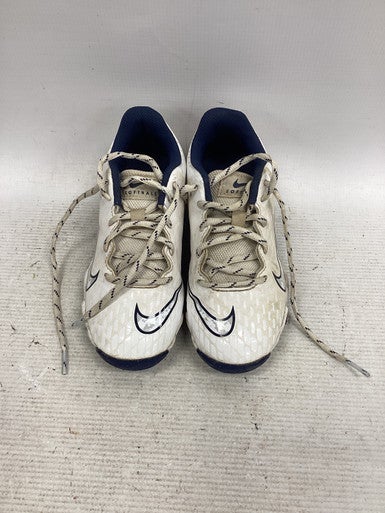 Used Nike DIAMOND CLEATS BB/SB Cleats White Junior 01 11851-S000040116