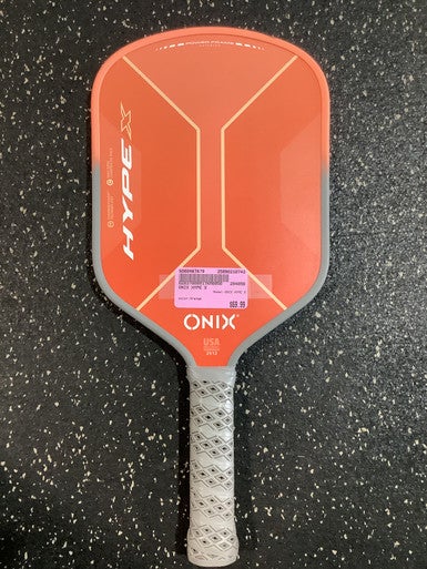 Used ONIX HYPE X Pickleball Racquet Orange 10743-S000467879