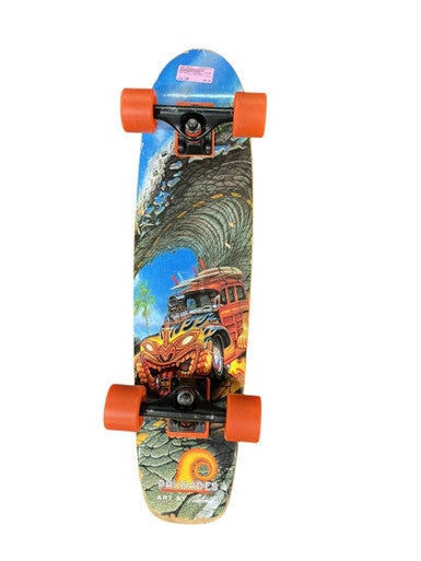 Used PALISADES LONGBOARD Complete Skateboard Brown Long 10743-C000465818