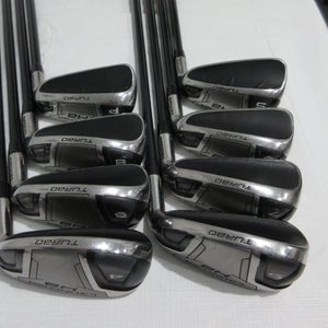 Cleveland Launcher HB Turbo Iron Set - 4-PW, SW - Regular Flex Graphite