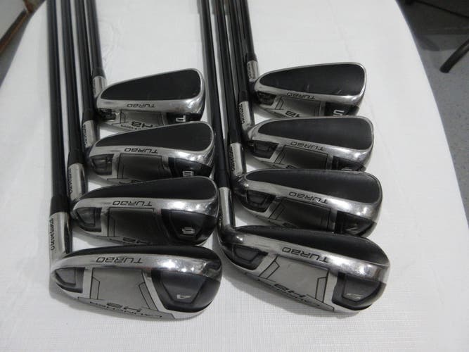 Cleveland Launcher HB Turbo Iron Set - 4-PW, SW - Regular Flex Graphite