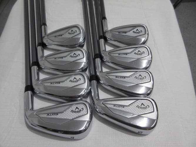 Callaway Elyte Iron Set - 4-PW, AW - Denali 65 5.5 Regular Flex Graphite