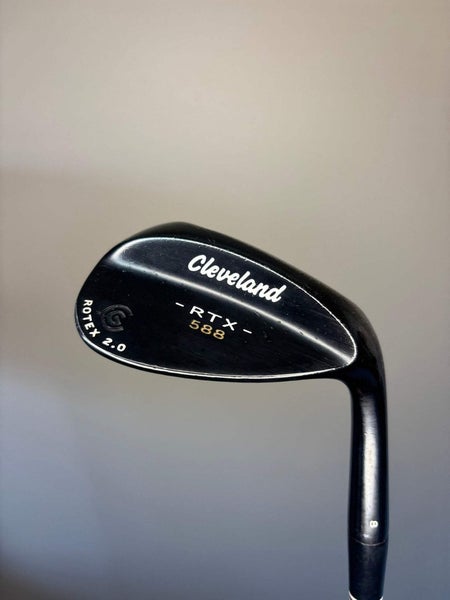 Cleveland 588 RTX 2.0 Black Satin SW 56 / 8 KBS C-Taper 120 Stiff Flex 36 NICE