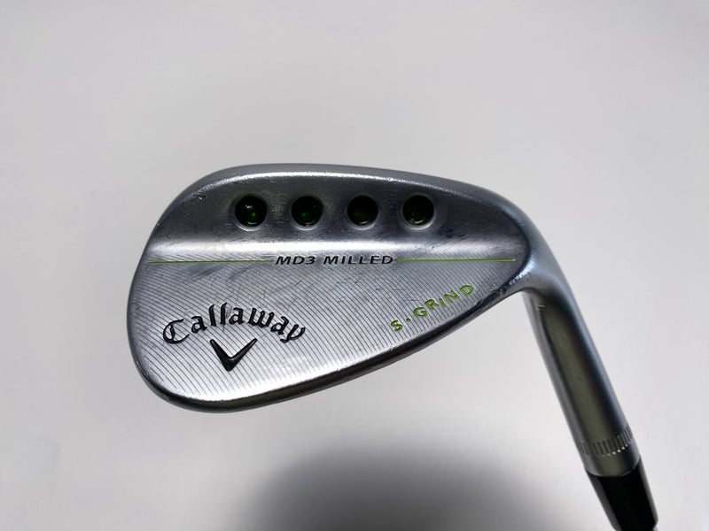 Callaway MD3 Milled Chrome S-Grind Gap Wedge GW 52* 10 DG Wedge Steel Mens RH