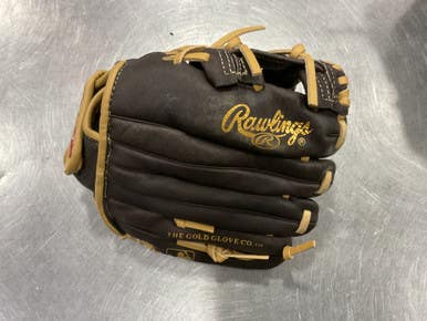 Used Rawlings HIGHLIGHT BB/SB Glove LH Throw Brown 10 1/2" 11614-S000225248