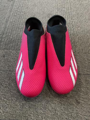 Used Adidas SPEEDPORTAL.3 Soccer Cleats Pink Youth 13.5 11614-S000225192