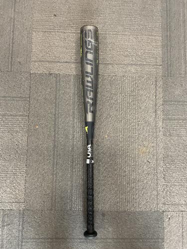 Used Rawlings QUATRO PRO COMPOSITE BB/SB USA 2 5/8 Bat Grey 29" 11614-S000225182