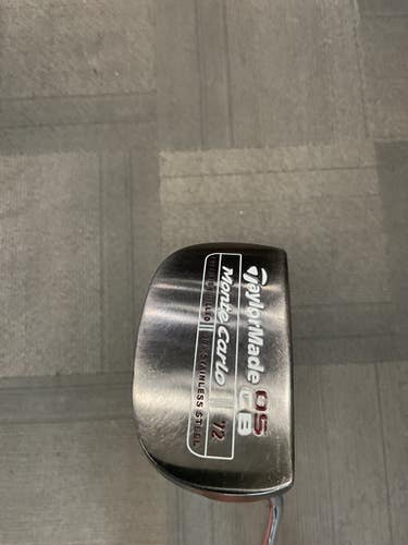 Used Taylormade MONTE CARLO OS CB 72 Mens Putter RH 11614-S000225184