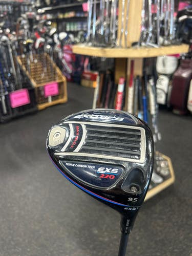 Used EXOTICS 220 Mens Driver RH 9.5 Degree 11337-S000474111