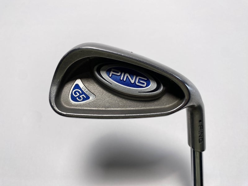 Ping G5 Single 7 Iron Black Dot Cushin Regular Steel Mens RH