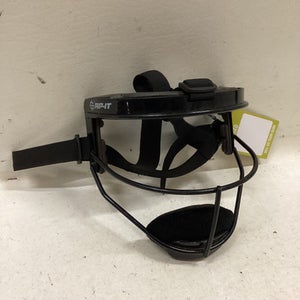 Used RIP-IT DEFENSE PRO YTH SB MASK BB/SB Fielders Mask Black One Size 11725-S000494232