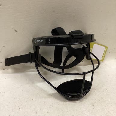 Used RIP-IT DEFENSE PRO YTH SB MASK BB/SB Fielders Mask Black One Size 11725-S000494232