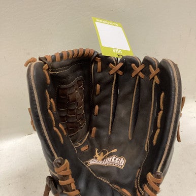 Used Rawlings FP120 RH Throw Fastpitch Gloves Chocolate And Almond 12" 11725-S000494228
