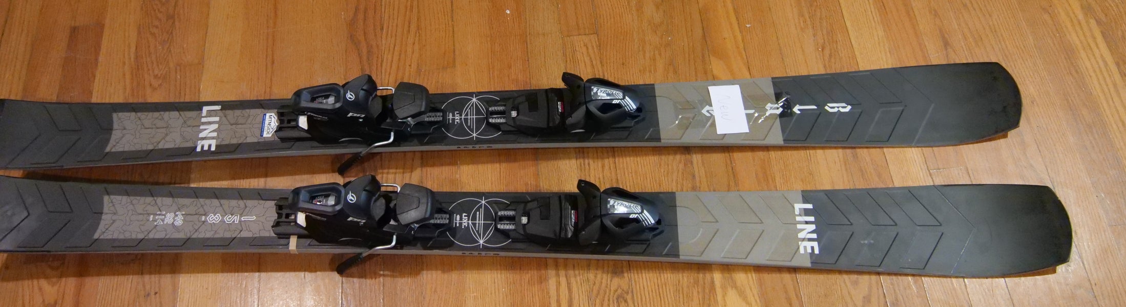 Women's 2021 153 cm All Mountain Line Blade W Skis With Bindings Max Din 10 (New)