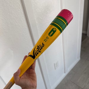 2025 Victus Vibe Alloy USABat Certified Bat (-10) 17 oz 27" (Used)
