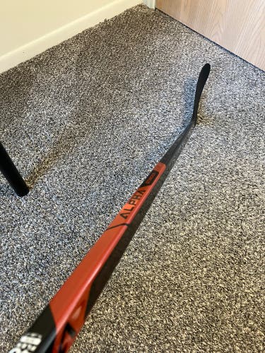 Junior Warrior Alpha Stinger SMU Hockey Stick Left Hand W28 40 Flex (New)