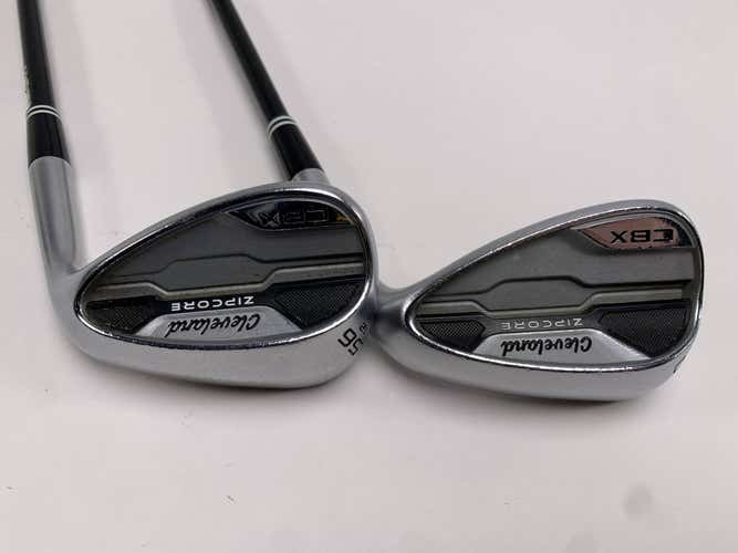 Cleveland CBX Zipcore Wedge Set 50* 11 | 56* 12 Project X Catalyst Black Mens RH