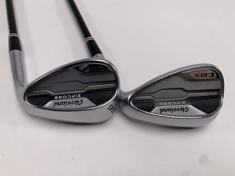 Cleveland CBX Zipcore Wedge Set 50* 11 | 56* 12 Project X Catalyst Black Mens RH