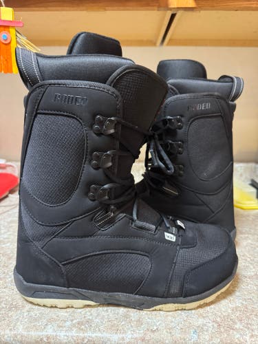 Head Rodeo Size M 10.0 (W 11.0) Snowboard Boots All Mountain (Used) lace up laced 280 28