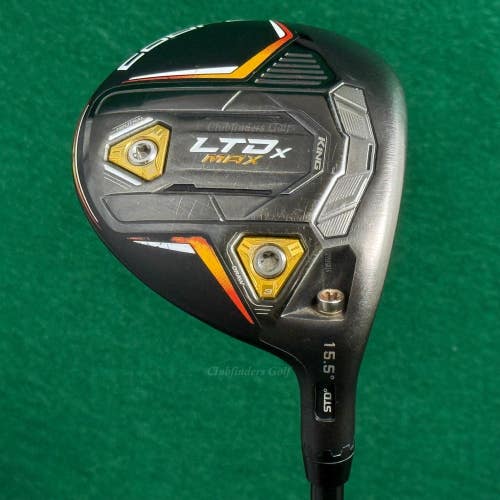 Cobra King LTDx MAX 15.5 Fairway Wood 3FWY Fujikura Atmos Tour Spec 7S Stiff