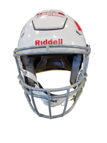 Used Riddell SPEEDFLEX YOUTH FB Helmet White MD 11850-S000022118