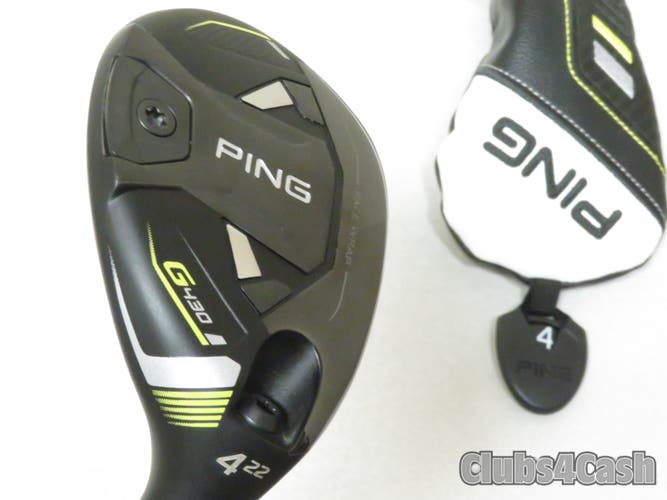 PING G430 Hybrid 22 4H Alta CB 70 Black Regular Flex +Cover Near MINT