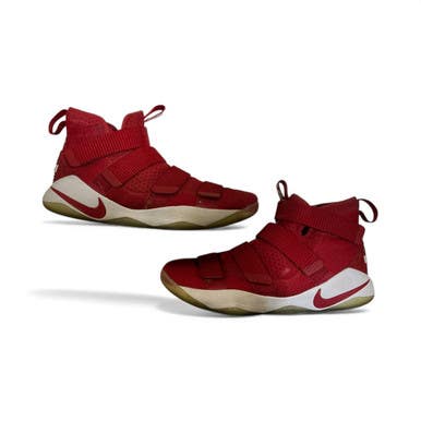 Used Nike LEBRON Basketball Shoes M Red Senior 10 11873-C000226715